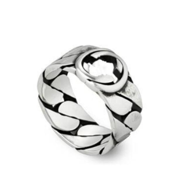 1:1 Sterling Silver 100% S925 Girls Fashion Ring Jewelry with Box Can Be Used As A Gift for Relatives and Friends