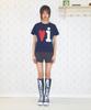 VIDEO JOCKEY Bibi T-Shirt [Navy]