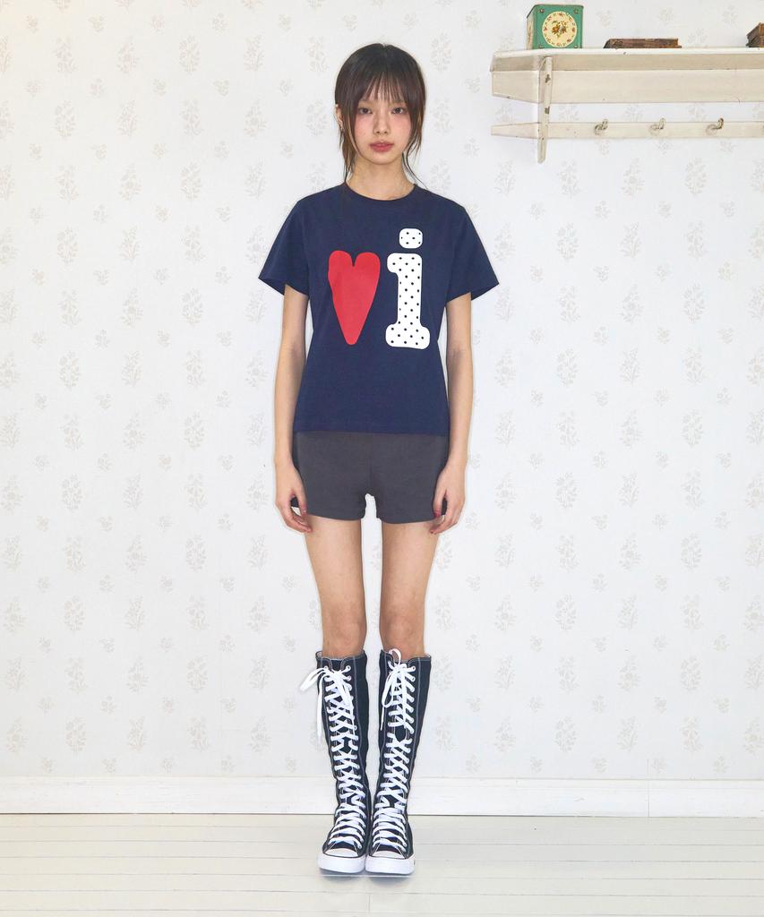 VIDEO JOCKEY Bibi T-Shirt [Navy]