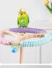 Parrot Toy Rotating Windmill Stand for Budgies & Lovebirds