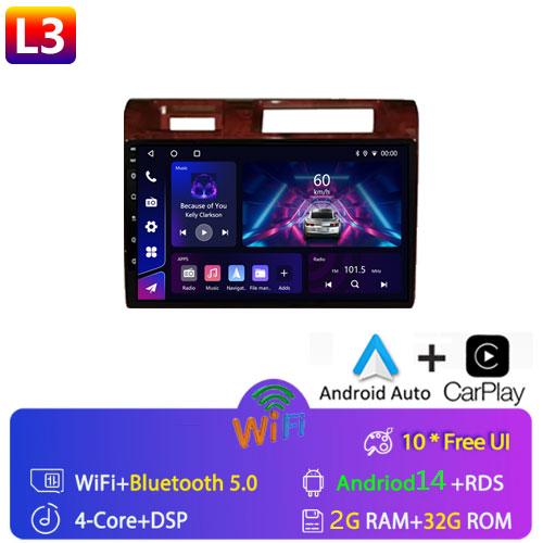 

9 для Toyota Pickup Land Cruiser LC 70 79 Series 2007-2020 Android 14 Autoradio Wireless Carplay Multimedia Player Radio DVD