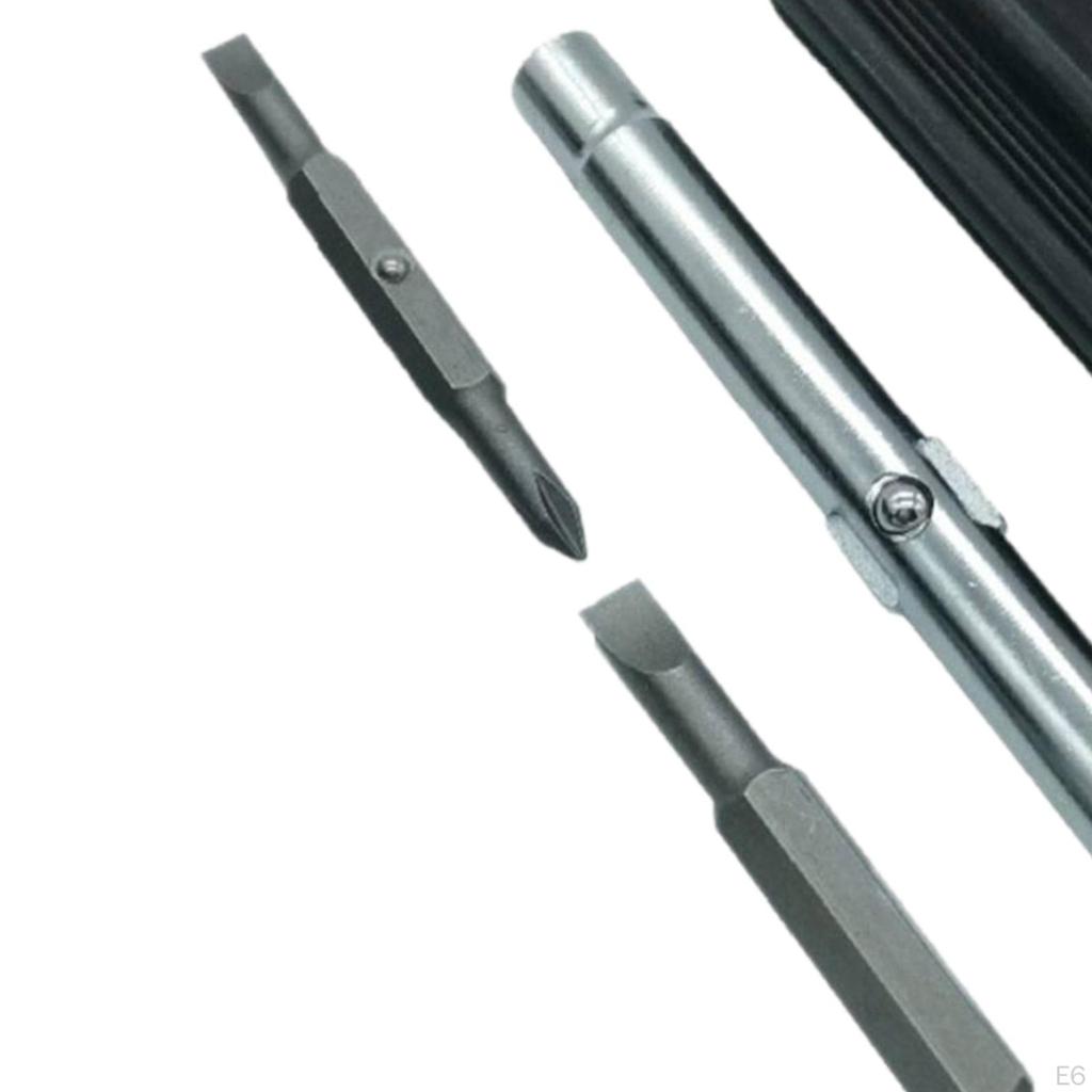 6 In 1 Multifunctional Screwdriver Kit ,Phillips Reversible Multi Bit Set