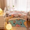 Coral Fleece Baby Blanket: Single-Layer Flannel, Ideal Gift & Cover for Children