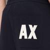 Armani Exchange Solid Color Drawstring Logo Label Sports Casual Pants Men bottoms Deep-Navy-Blue 6RZPKF-ZJ1ZZ-1583