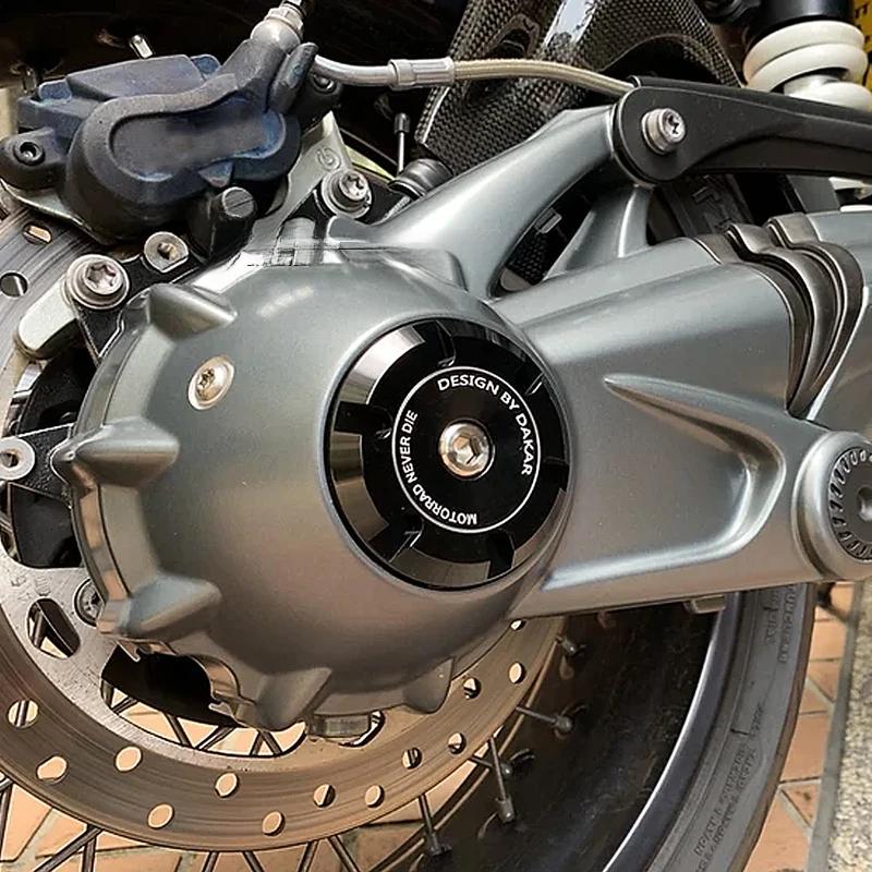 For BMW R NINE T Scramble RNINET Pure Racer Urban G S Motorcycle Wheel Hub Anti-Collision Block Rear Axle Fork Crash Slider