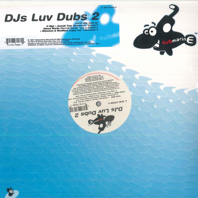 

12inch Record VARIOUS - DJs Luv Dubs 2 SUB37008 Submarine 1997 US Dance & Electronica