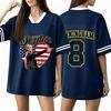 Women's Short Sleeve Letter Print Casual T-Shirt for Everyday Wear