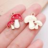 Mushroom House Oil Drop Pendant: 20 Styles for DIY Necklaces, Bracelets, Keychains & Jewelry Accessories