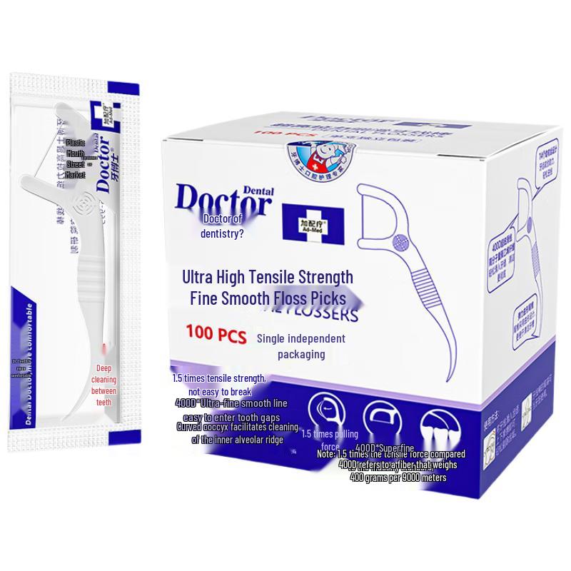 Dr. Tooth Ultra-Strong Dental Floss Picks