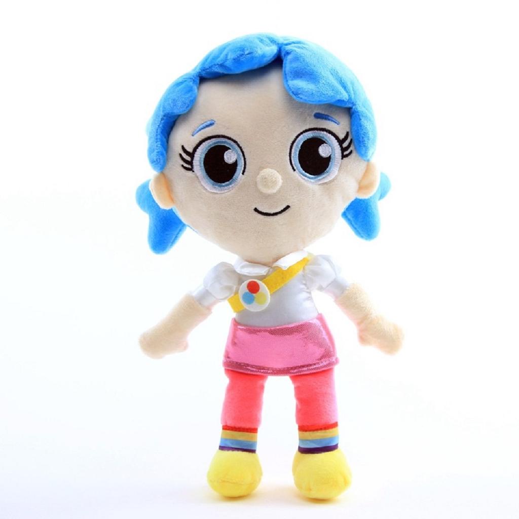Peluche Gatto Regno Arcobaleno 30cm Pupazzo Animale di Peluche Cartone Animato Carino Regalo di Compleanno per Bambini