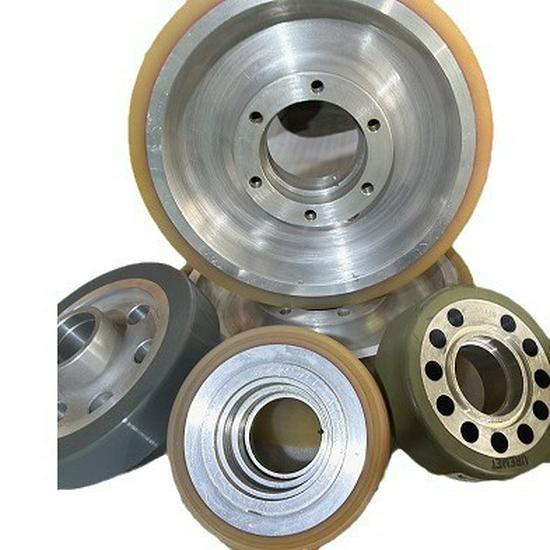 Coal Mine Monorail Locomotive Rubber Drive Wheel: 340x100, 355x95, 400x100