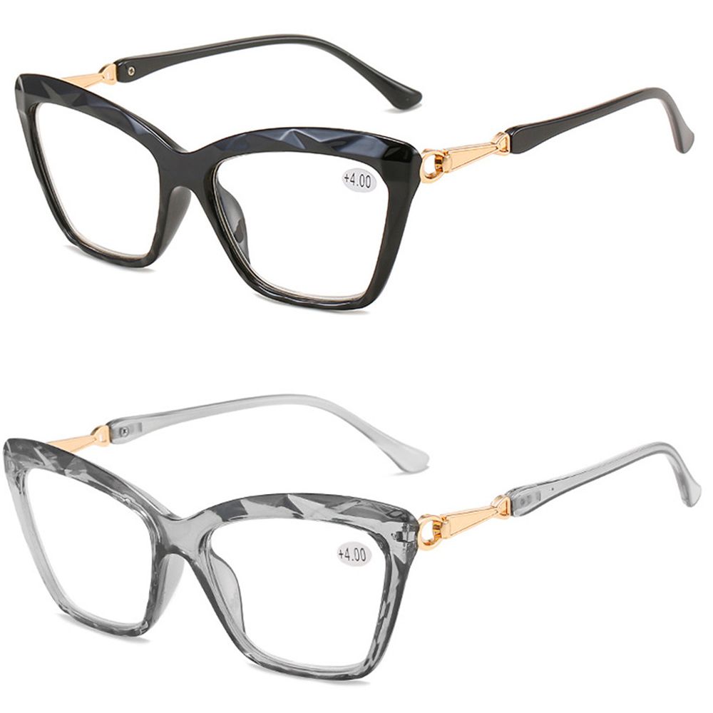 Fashion Elegant Vintage Ultra Light Frame Reading Glasses Eyeglasses Eye Protection