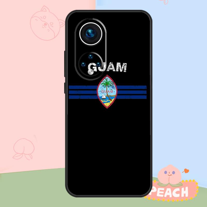 Guam Flag Case For Honor Magic 8 6 7 Pro Honor Win RT 70 90 X8b X8c X9a X9b X9c X9d 200 400 Lite Cover
