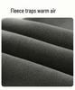 Men's Wool Camel Hair Long Leg Warmers with Knee Pads, Thickened Plus Velvet Cotton Layer, Women's Black Base Layer Pants for Autumn