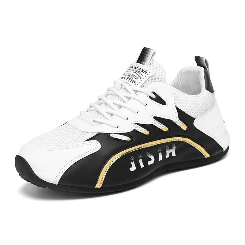 New Fashion Casual Lightweight Wear-resistant Men's Shoes Trend All-match Running Shoes Men's Low-top Breathable Mesh Shoes