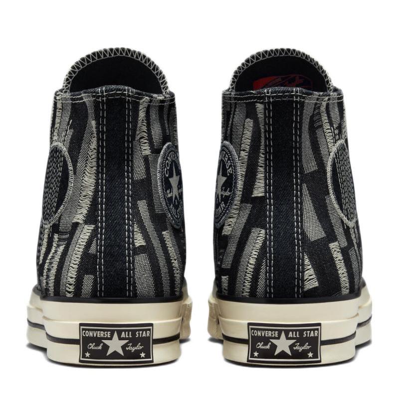 Converse Chuck 70 1970s Trendy High-Top Espadrilles Unisex Black