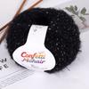 1Roll Yarn Weaving Colored-dot DIY Mohair Yarn Multi-purpose Scarf Yarn Cloth Yarn Bold Line
