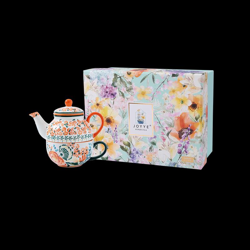 JOYYE Portable Ceramic Tea Set