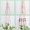 Handmade Macrame Plant Hanging Baskets Flowerpot Holder Balcony Courtyard Garden Wall Decoration Plant Hanger
