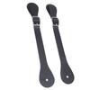 Paar Sporenriemen aus Synthetikleder Verstellbare Länge 22cm lang Western Cowboy Sporenhalter für