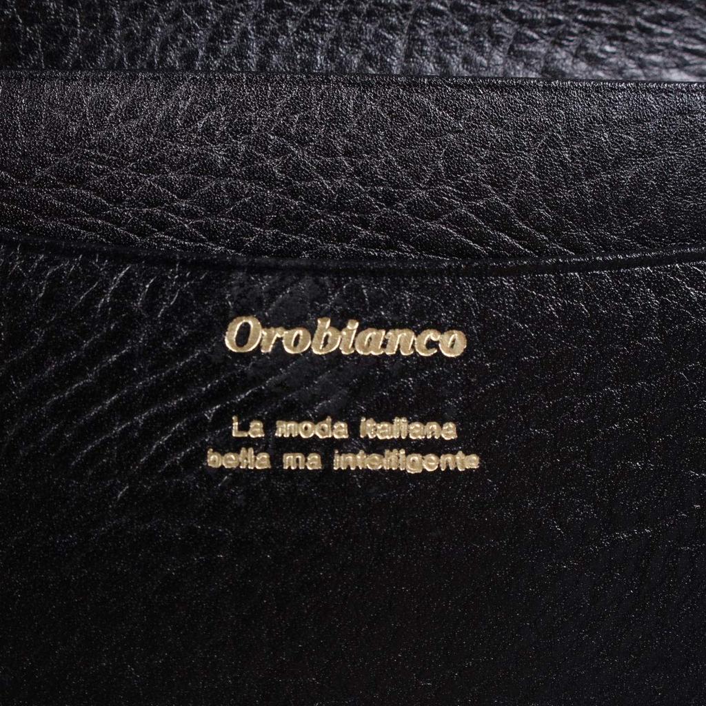 Orobianco Orobianco Business Card Holder Card Case Genuine Leather CARD HOLDER Black Black ORS-090900