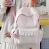 Schoolbag1011 Korean Version Ins Wind Girl Backpack Fashion Lace Backpack Japanese Student Junior High School Schoolbag Female