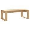  Coffee Table, Sonoma Oak 102x50x35 Cm, Wood-based Material