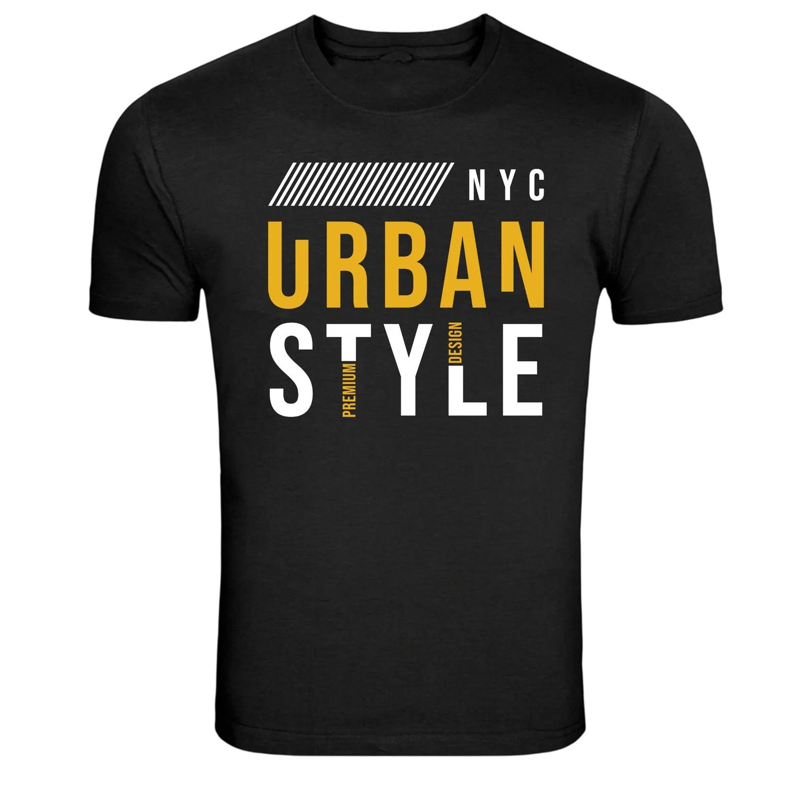 New York Brooklyn City Urban Streetwear Typography Graphic Tee L