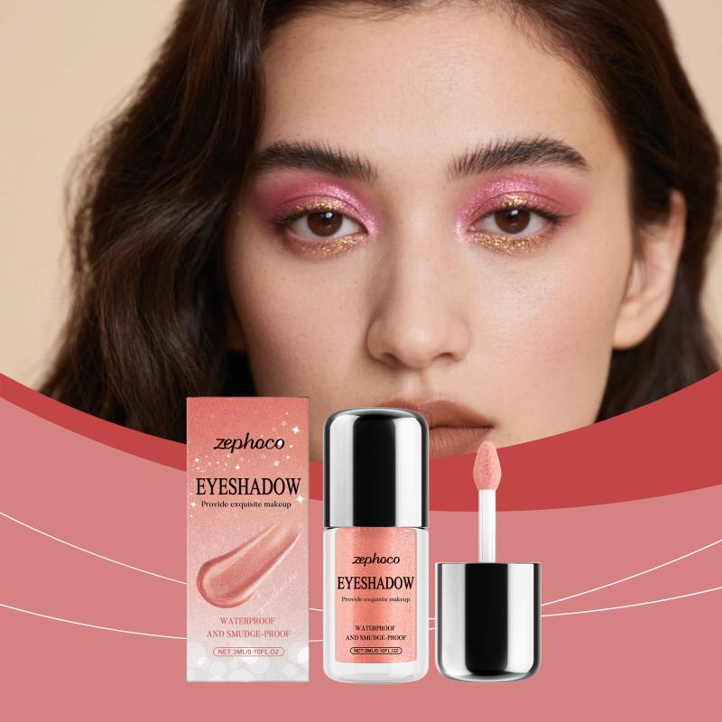 Color Flash Liquid Eyeshadow Waterproof Brightening Easy To Apply Eye Shadow For Daily Wear Makeup Eye Makeup Cosmetics