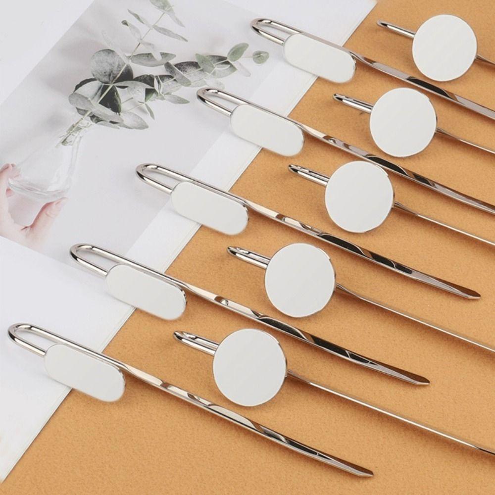 Creative Swan Neck Bookmark Reading Supplies Book Page Holder Round Metal Book Cilp  Students