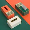 High Quality Streak Tissue Box Exquisite Paper Storage Container Modern Napkin Holder  Living Room