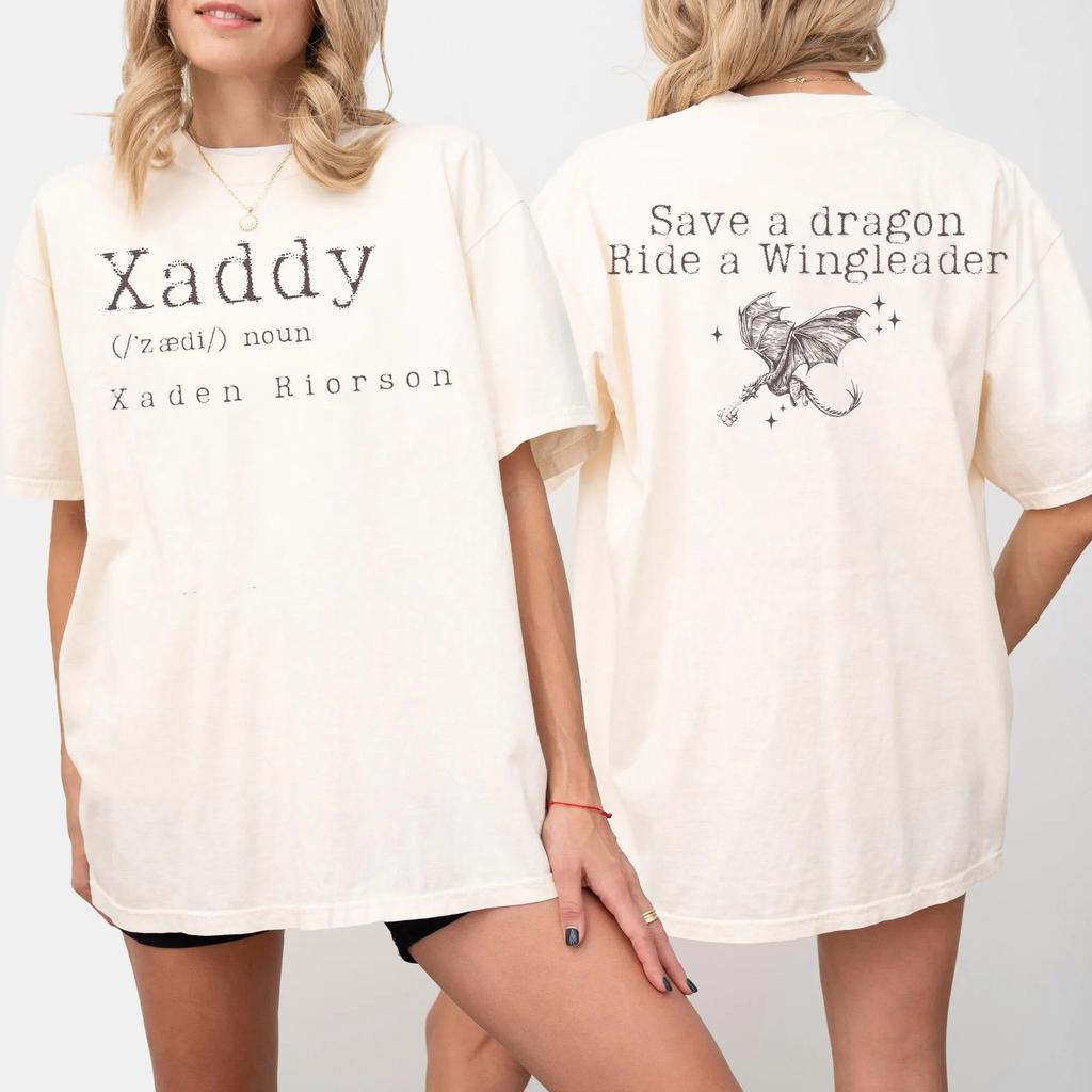 Xaden Riorson Printed Tshirt SpringSummer Womens New Retro Trendy Top Neutral Short Sleeve Comfortable Tshirt