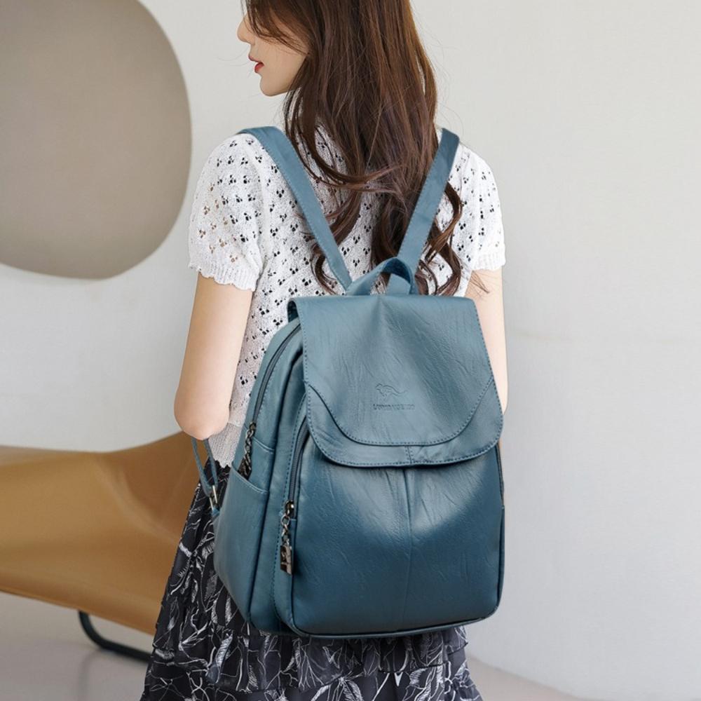 Women’s Backpacks Female Literary Single Shoulder Texture Bag Women's Handheld Shoulder Bag