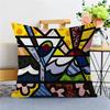 Britto Art Personalized Picture Text Home Decorative Pillows Household Gifts 45x45cm