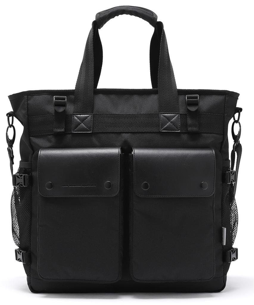 Aged Gray Repreve Talk Bag (Black)