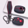 Soft Silicone Car Key Cover Keychain For Honda 7th 8th Gen Accord CRV Odyssey Fit City Civic And Classic Old Model Anti-Scratch Guard