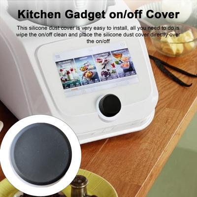 Copertura interruttore in silicone per robot da cucina TM6 Facile installazione Protezione interruttore Decorazione per Monsieur Cuisine Connect