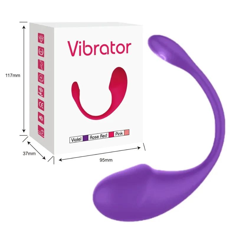 Wireless Bluetooth APP Vibrator for Women Dildo G Spot Massager Wear Vibrating Love Egg Panties  Female Sex Toys for Adults 18