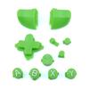 10 Colors/11 Piece Set Solid RT LT Trigger Buttons Mod Kit for Microsoft Xbox One S Slim Controller Analog Stick Dpad