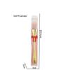 Golden Small Waist Extra Large Powder Blush Brush with Soft Dai Bristles