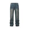 Unisex Multi-Pocket Cargo Jeans - European & American Street Style Loose Fit with Rips