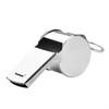 10-Pack Stainless Steel Whistles with Lanyards and Storage Box