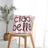 Ciao Bella Art Design Pillow Cover Soft Cushion Cover Novelty Pillow Case For Sofa Home Decoration
