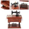 Mini Vintage Creative Retro Sewing Clockwork Music Box Gift Table Decoration