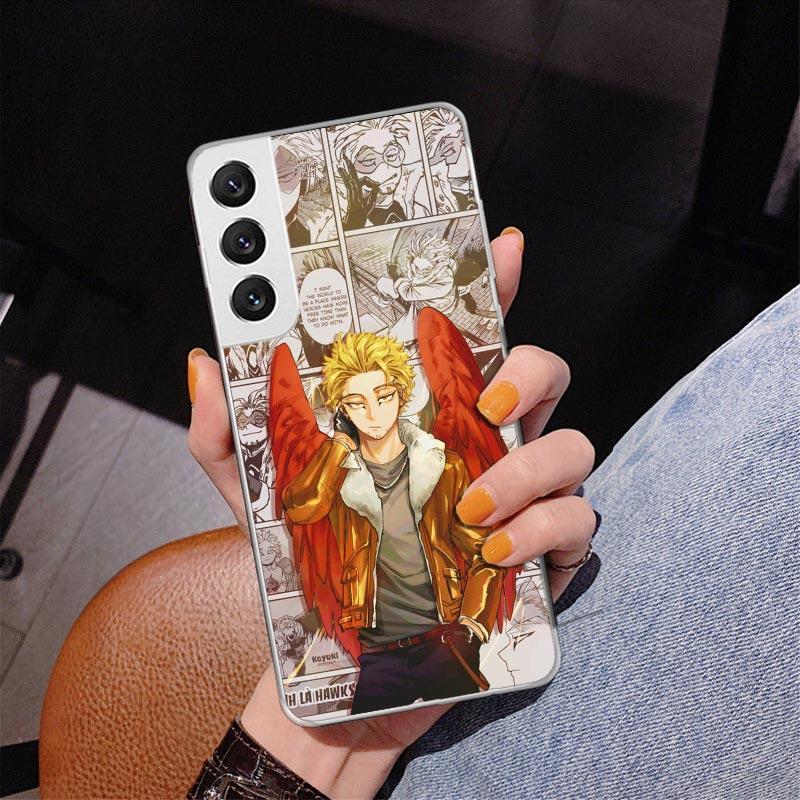 My Hero Deku Phone Case For Samsung Galaxy S24 S25 Edge S26 Ultra S23 S22 S21 Plus S20 FE + Personalized Print Cover Galaxy S24