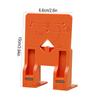 Hinge Mounting Bracket with Powerful Double-Sided Magnets 2.6mm Hinge Gap Spacer Professional Hinge Installation Tool
