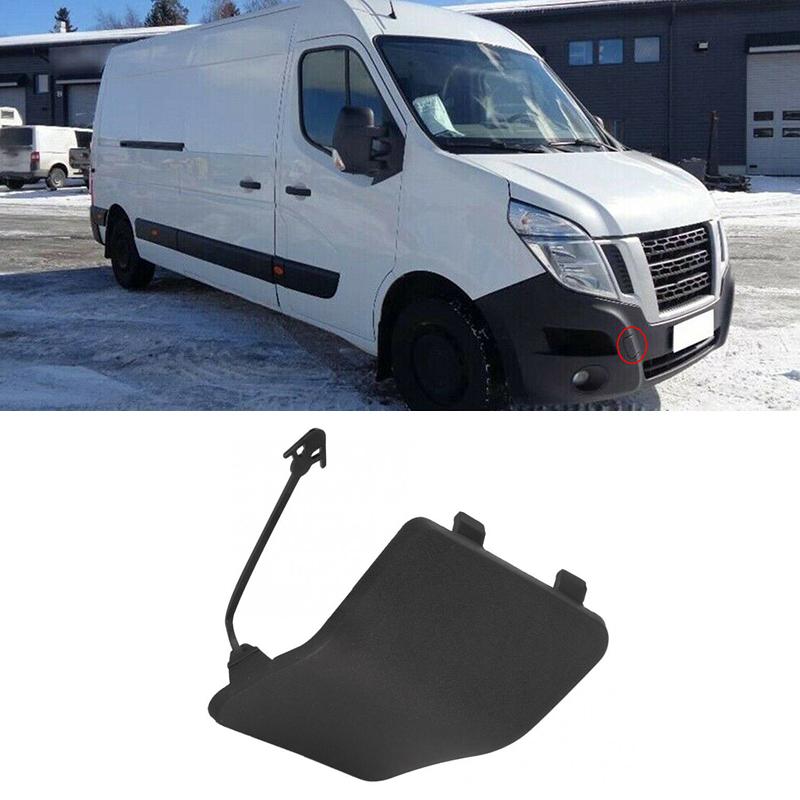 Tapa de Ojo de Remolque para Parachoques Delantero de Coche Tapa de Gancho de Remolque Exterior 511800537R para RENAULT MASTER MK3 VAUXHALL/OPEL MOVANO NISSAN N400