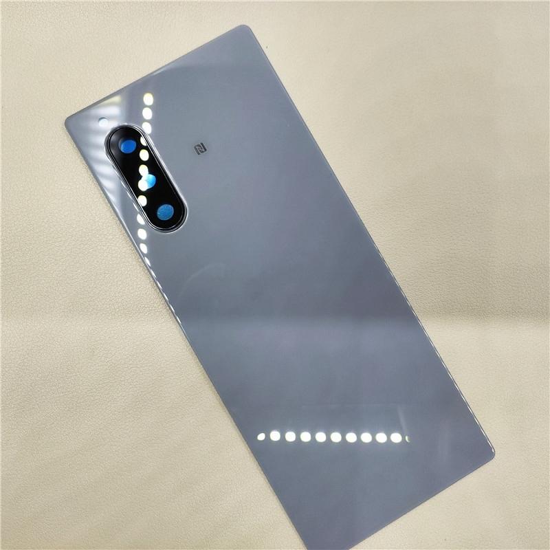 Cover Posteriore in Vetro per Sony Xperia 5 J8210 J8270 J9210 Sostituzione Alloggiamento Porta Posteriore Batteria