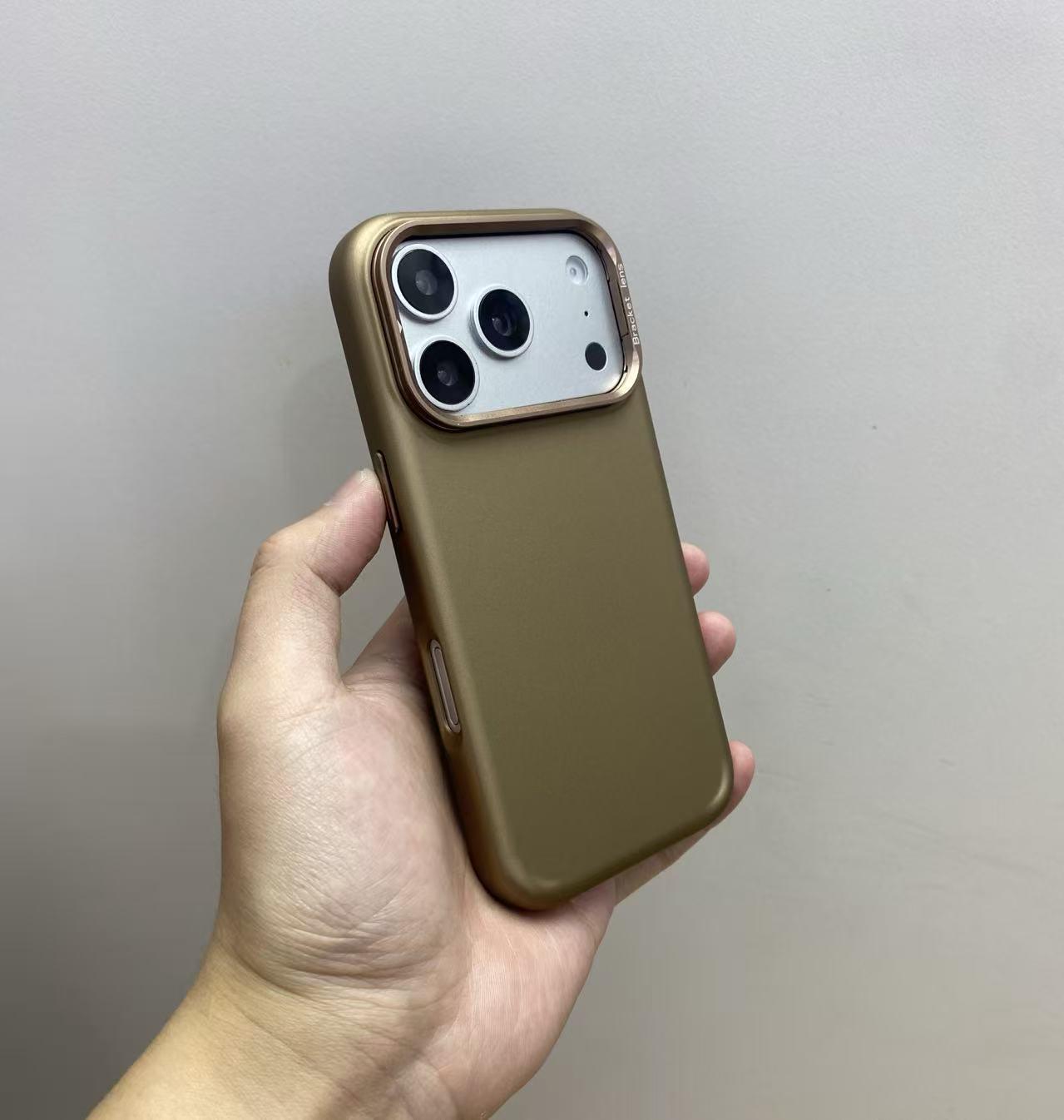 

Invisible Magnetic Lens Holder for iPhone 17 Pro - Compatible with Apple 16 Case 14 шампанського