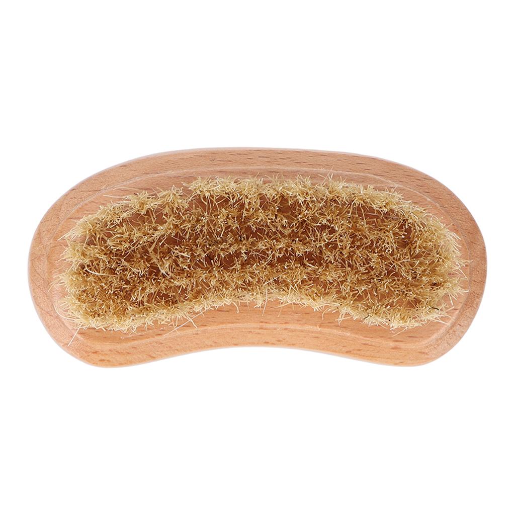 Zehennagelbürste aus Holz, doppelseitig, zur Reinigung von Fingernägeln und Zehennägeln, Scheuerbürste für Männer und Frauen